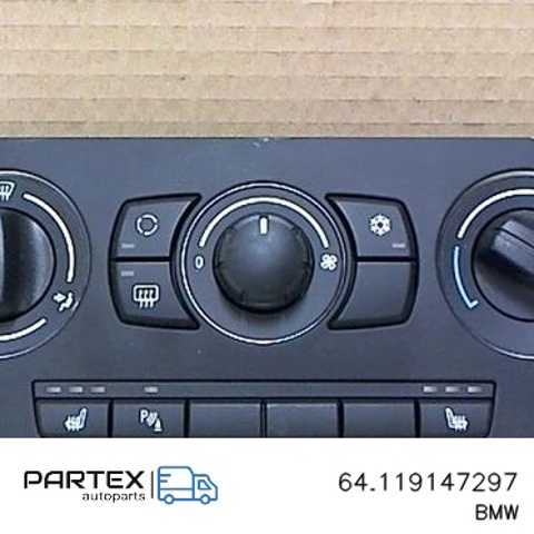 Реостат/перемикач-регулятор режиму обігрівача салону 64119147297 BMW