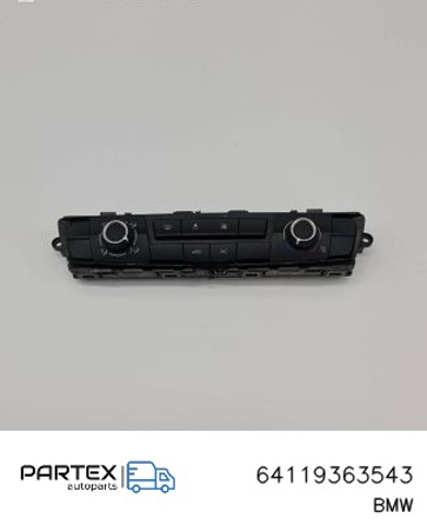 Блок управління пічкою 64119363543 BMW