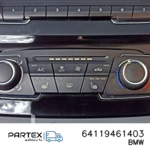 Реостат/перемикач-регулятор режиму обігрівача салону 64119461403 BMW