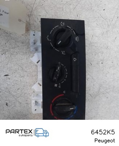 Блок управління кондиціонером 6452K5 PEUGEOT