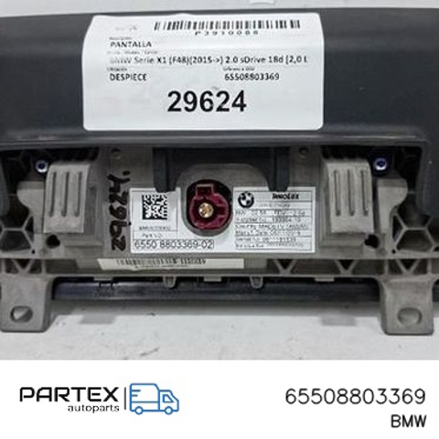 Дисплей бортового комп'ютера 65508803369 BMW