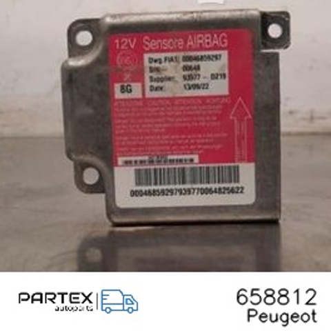 Блок управління airbag 658812 PEUGEOT