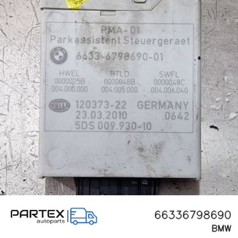 Модуль (блок ЕБУ) управління парктроніком 66336798690 BMW