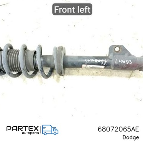 Амортизатор передньої підвіски, лівий 68072065AE CHRYSLER