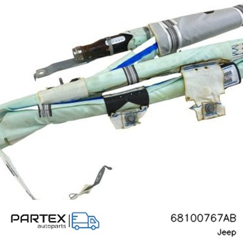 Подушка безпеки, бічна, ліва, AIRBAG 68100767AB CHRYSLER