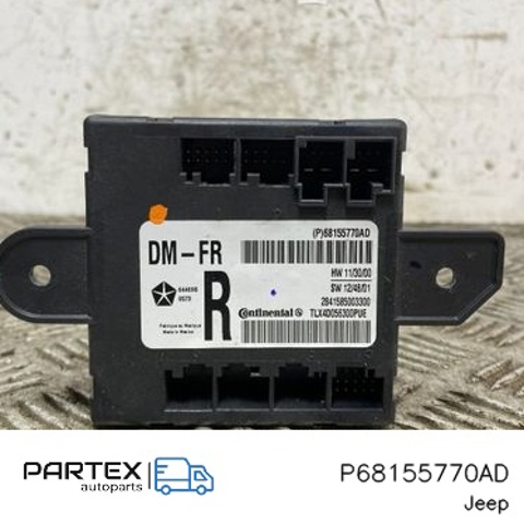 Блок комфорту передніх дверей 68155770AD CHRYSLER