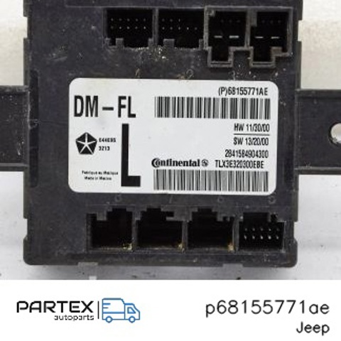 Блок комфорту передніх дверей 68155771AE CHRYSLER