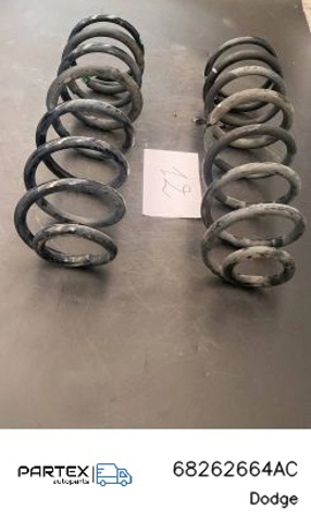 Пружини задні 68262664AC CHRYSLER