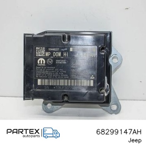 Модуль-процесор управління подушки безпеки 68299147AH CHRYSLER