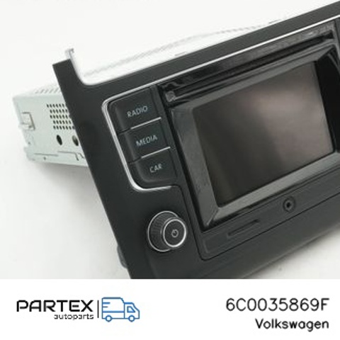 Дисплей бортового комп'ютера 6C0035869F VAG