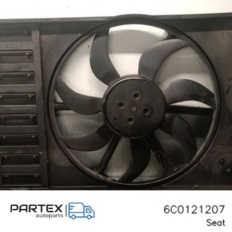 Дифузор (кожух) радіатора охолодження 6C0121207 VAG