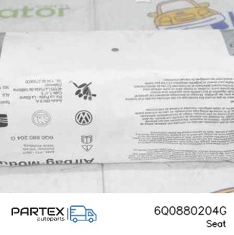 Подушка безпеки пасажира 6Q0880204G VAG