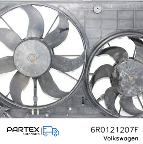 Дифузор вентилятора 6R0121207F VAG