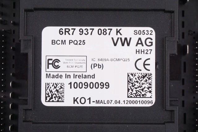 Блок управління комфорту 6R7937087K VAG