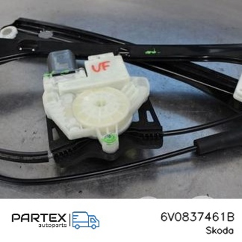 Склопідйомник передньої лівої двері 6V0837461B VAG