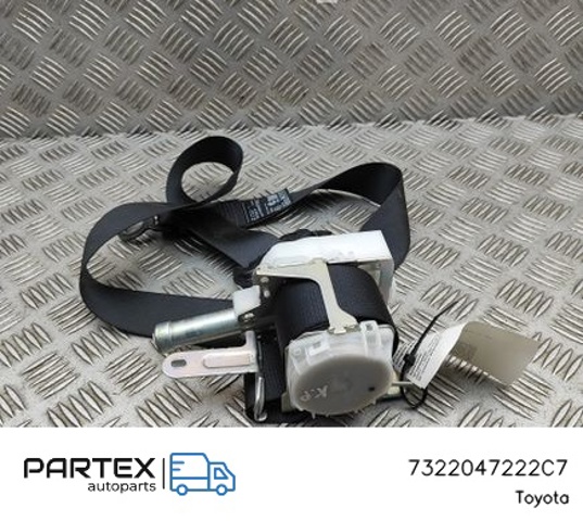 Ремінь безпеки передній лівий 7322047222C7 TOYOTA