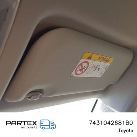 Козирок 7431042681B0 TOYOTA