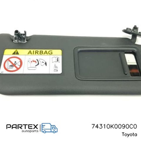 Козирок сонцезахисний автомобіля 74310K0090C0 TOYOTA