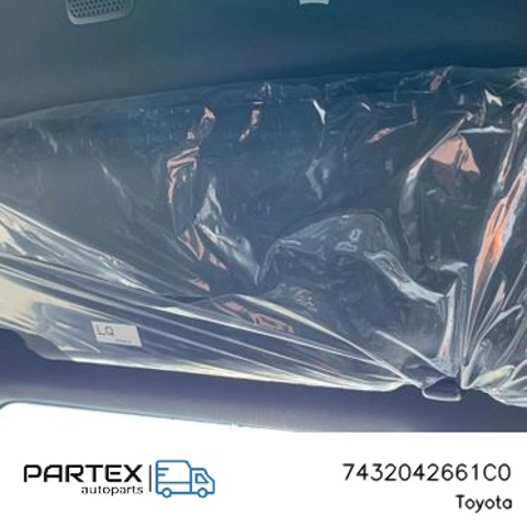 Козирок сонцезахисний автомобіля 7432042661C0 TOYOTA