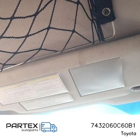 Козирок сонцезахисний 7432060C60B1 TOYOTA