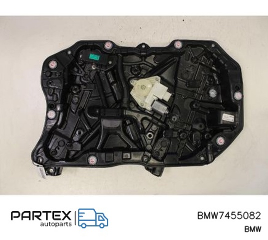 Двигун склопідіймача двері передньої, лівої 7455082 BMW