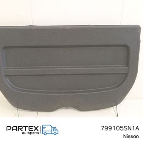 Полка салону, ззаду (багажного відсіку) 799105SN1A NISSAN