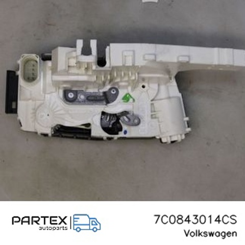 Механізм замка дверей бічний (зсувний) 7C0843014CS VAG