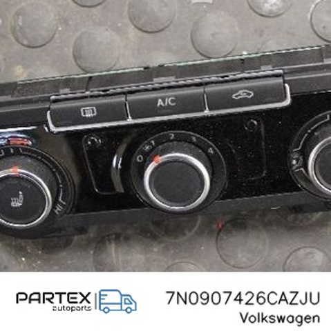 Реостат/перемикач-регулятор режиму обігрівача салону 7N0907426CAZJU VAG