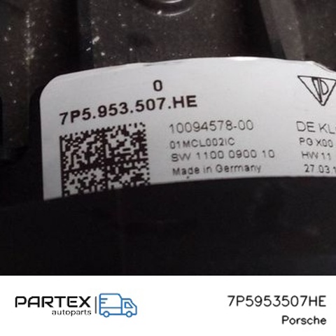 Перемикач підрульовий 7P5953507HE PORSCHE