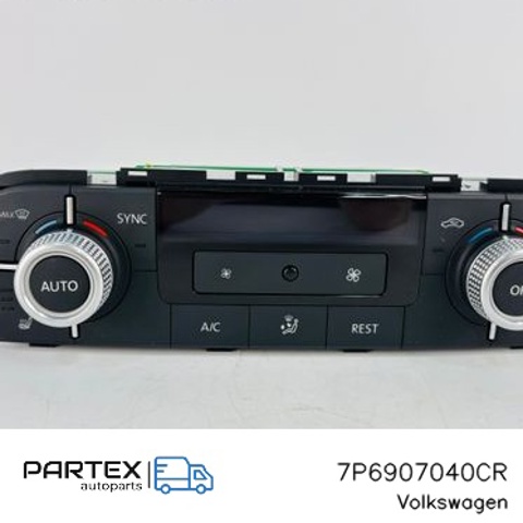 Апаратура регулювання контролю кондиціонування повітря 7P6907040CR VAG