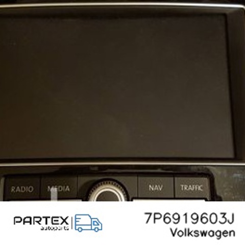 Дисплей багатофункціональний 7P6919603J VAG