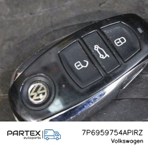 Ключ замка запалювання 7P6959754APIRZ VAG