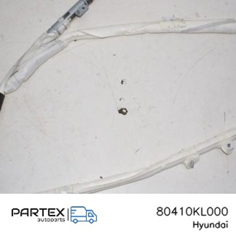 Подушка безпеки, шторка бічна, ліва, AIRBAG 80410KL000 HYUNDAI