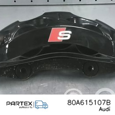 Супорт гальмівний, передній, лівий 80A615107B VAG