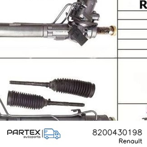 Рульова рейка 8200430198 RENAULT