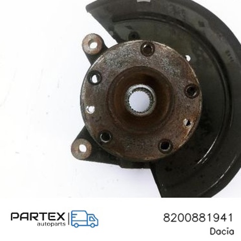 Корпус переднього поворотного кулака, лівого 8200881941 RENAULT
