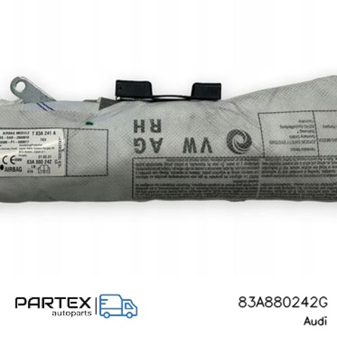 Подушка безпеки AIRBAG спинки сидіння, правого 83A880242G VAG
