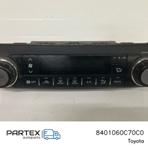 Апаратура регулювання контролю кондиціонування повітря 8401060C70C0 TOYOTA