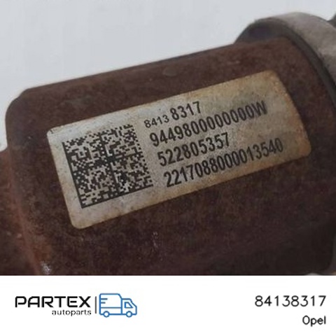 Шарнір різних кутових швидкостей передній 84138317 OPEL