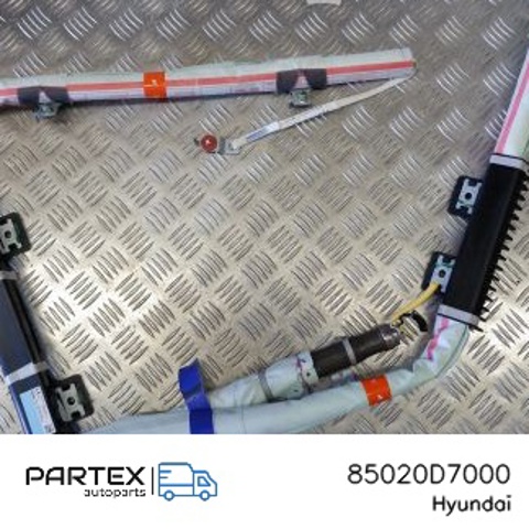 Подушка безпеки, шторка бічна, права, AIRBAG 85020D7000 HYUNDAI