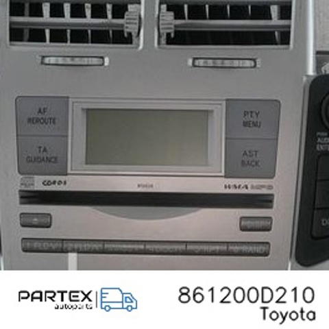 Магнітола 861200D210 TOYOTA