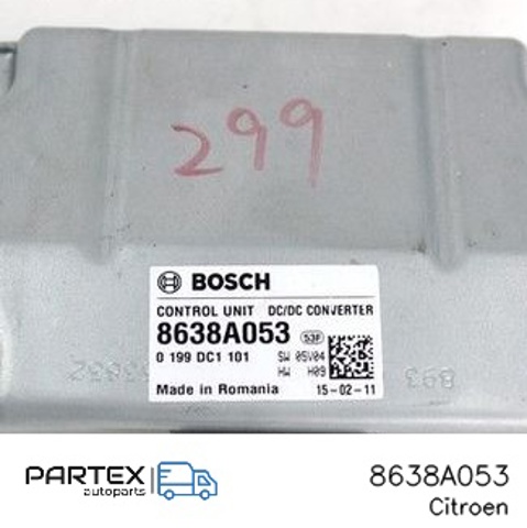Блок управління центральним замком 8638A053 PEUGEOT
