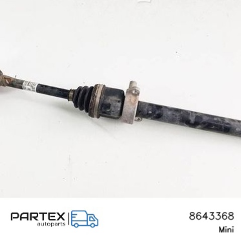 Піввісь передня, права 8643368 BMW