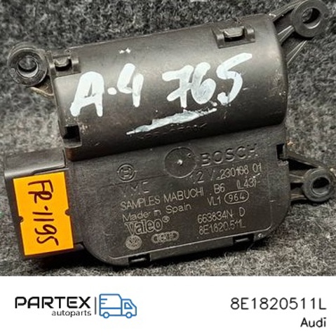 Мотор заслінки печі 8E1820511L VAG