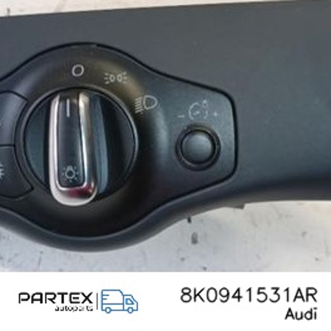 Перемикач світла фар, на "торпеді" 8K0941531AR VAG