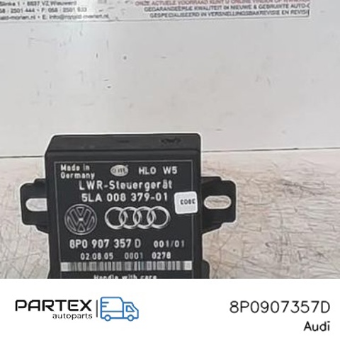 Модуль керування (ЕБК) адаптивного освітлення 8P0907357D VAG