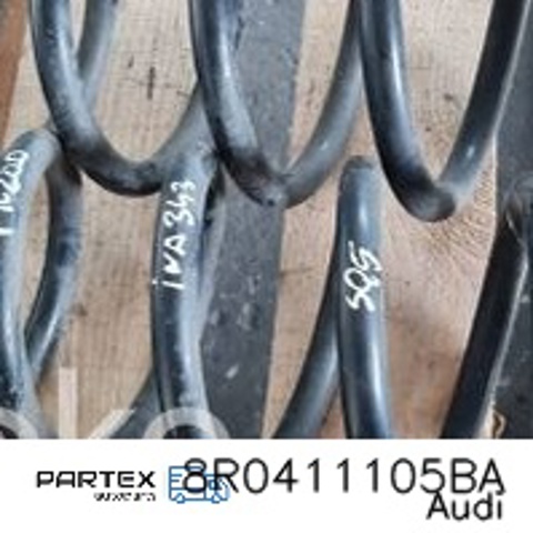 Пружина амортизатора передняя 8R0411105BA VAG