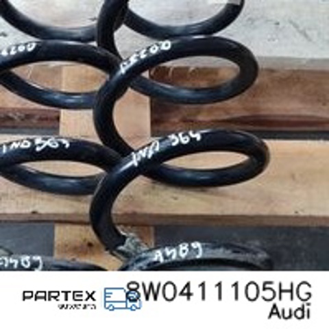 Пружина передня 8W0411105HG VAG