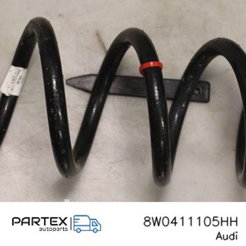 Пружина передньої підвіски 8W0411105HH VAG