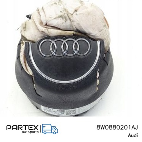 Подушка безпеки, водійська, AIRBAG 8W0880201AJ VAG